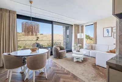 Image de Endless enjoyment of luxury and atmosphere with a balcony and dune views