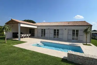 Image de Villa Brise Océane – Maison neuve 6 pers. , piscine chauffée & grand confort