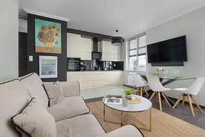 Image de Prądnicka 48 | Kraków  | Modern Apartment with Balcony