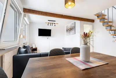 Image de Appartement 'Az-Living Heppenheim' avec vue sur la montagne et Wi-Fi