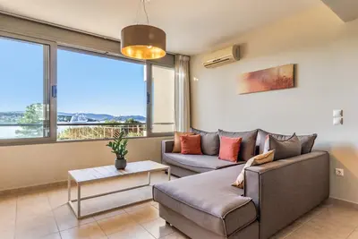 Image de Appartement Gliving365 avec une superbe vue sur la ville.
