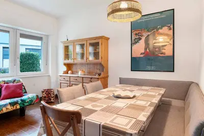 Image de Appartement 'Spormaggiore' avec vue sur la montagne et jardin commun