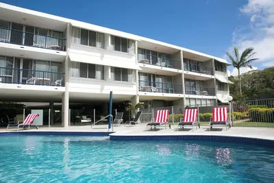 Image de Coastal apartment, fully equipped kitchen, pool/spa. Walking distance from beach