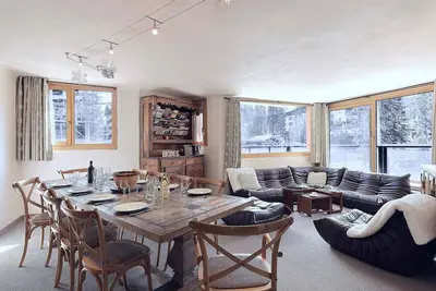 Image de Confortable Appartement 5 Pièces Courchevel 1850 Skis aux Pieds
