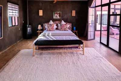 Image de Villa d'architecte Beldi aux allures modernes avec cuisinière à la carte