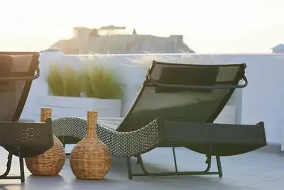 Image de Ma Maison No7 Vue sur l'Acropole Manoir/Penthouse/Immense Jardin sur le Toit/500Mbps