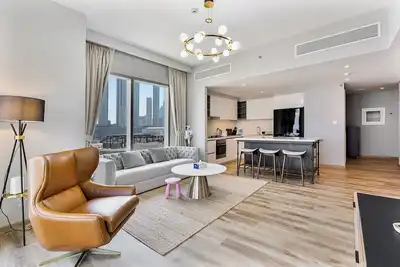 Image de Bright 2br Apt Near The Burj Khalifa & Dubai Mall