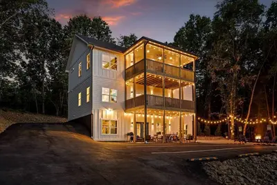 Image de Secluded Modern Cabin with Mountain Views near Lookout Mountain & Chattanooga, Tn
