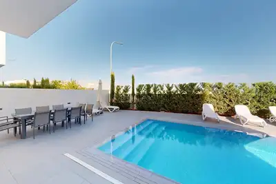 Image de Enchanting Cyprus Beachfront Villa | Villa Terpsichore | 4 Bdr | Private Pool |.