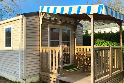 Image de Mobil-home - 15m² - 1 chambre avec terrasse 2 personnes