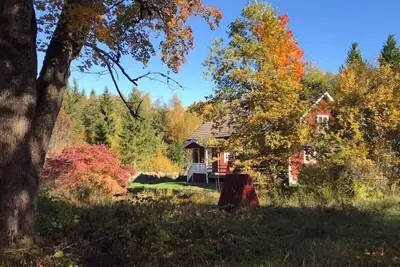 Image de Scenic cottage in the Småland forest with proximity to a lake