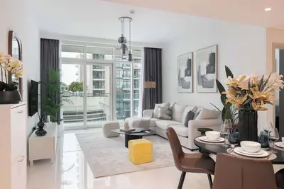 Image de StayShort - 1 Bed in Emaar Beachfront Sleeps 4 with Beach Access