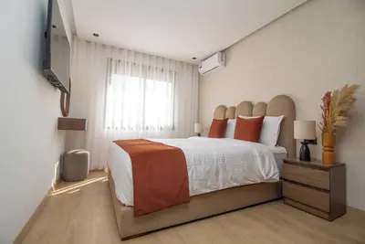 Image de Lovely 2-bedroom apartment with Ac in center Casablanca