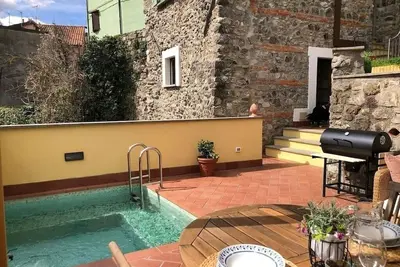 Image de Cà La Torre, Stone House with pool in the terrace and super view