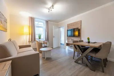 Image de Cabin 9 in the Inselanker vacation home has a modern look since the 2021 renovation