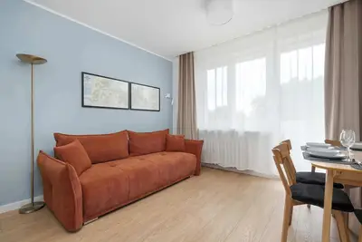 Image de Teatralna 8 | Wrocław | Azure Apartment | Air Conditioning