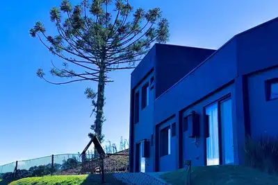 Image de Loft in the Mantiqueira house.