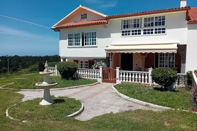 Image de Maison de vacances 'Casa Corral Bouzamayor' en milieu rural avec vue sur la mer