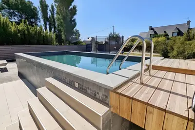 Image de Maison de Vacances 'Ty Inizi' avec piscine, Terrasse privée et jardin privé