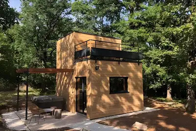 Image de Les Crouquets - Cabane Spa Des Noyers