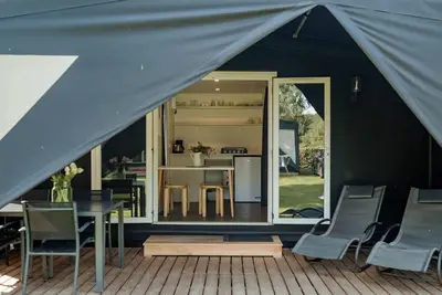 Image de Want a unique camping experience? Then choose to stay in a Coco Sweet: it's not a tent, it's not a caravan, but it's very cosy!