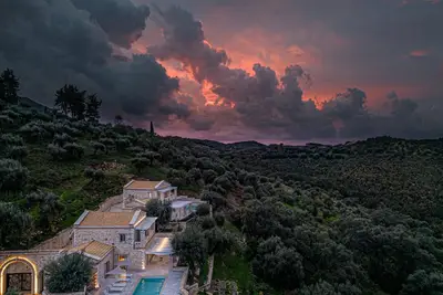 Image de Divine Corfu Complex Villa Oceanid, 8 Bdr, Private Pools and Hot Tubs, Sea Views
