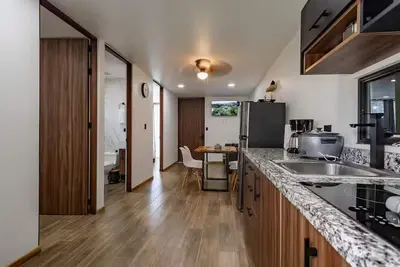 Villa El Bosque Dorado + Hot Springs day pass