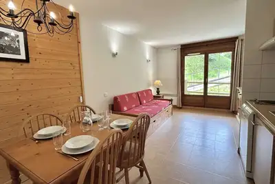 Image de Appartement 2 pièces Flumet - Pieds des pistes, Terrasse, Piscine