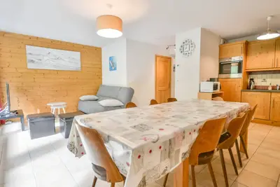 Image de Appartement lumineux à Morzine, 2 chambres, parking, proche remontées mécaniques