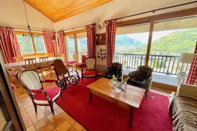 Image de Appart-chalet duplex, 150 m2, vue exceptionnelle, petite résidence calme arborée