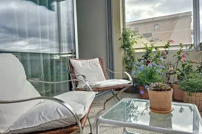 Image de Bel appartement avec vue mer, à deux pas des plages