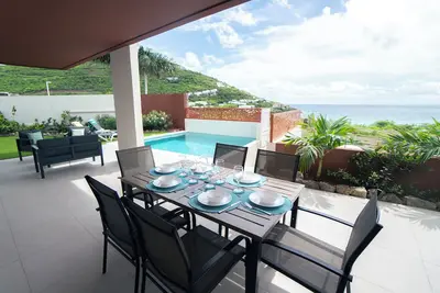 Image de 𓆉 Condo Coasta: Private Pool, Ocean View, 2br Modern Retreat in Indigo Bay!