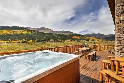 Image de Secluded Alma Log Cabin | Hot Tub | Mountain View