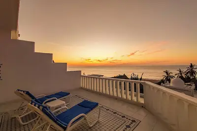 Image de Spacious apartment with ocean view and private terrace in San Pancho