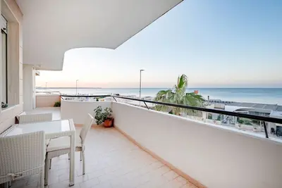 Image de Appartement 'Rosato 14-balcon sur la mer' avec vue mer, Wi-Fi et climatisation