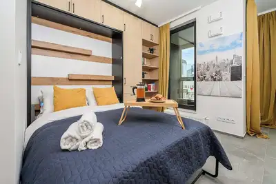 Image de 15th Floor Apartment in Warsaw Center