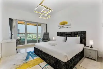 Image de Chic 4-Sleeper near Jbr Beach & Dubai Marina Mall