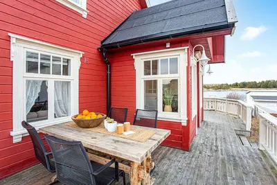 Image de Belle maison à Abelvær avec WiFi