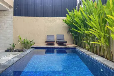 Image de Rk5, 2 beds villa 15 min walk to Double Six Beach