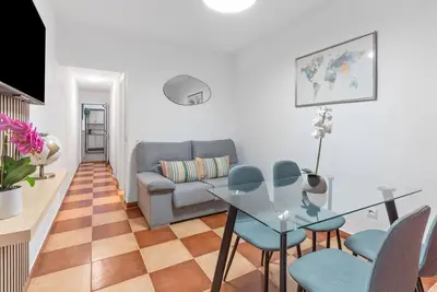 Image de Maison de vacances 'Casa Marbella' avec terrasse privée, Wi-Fi et climatisation