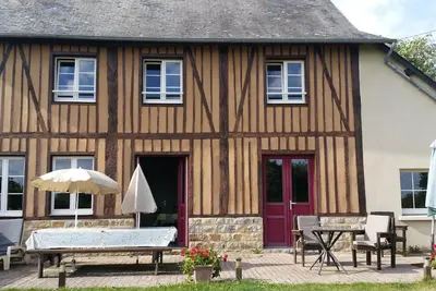 Image de Charmante maison normande authentique avec cheminée et animaux acceptés