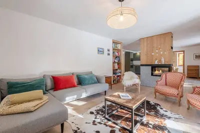 Image de Spacieux appartement 8 pers. avec cheminée à Argentière