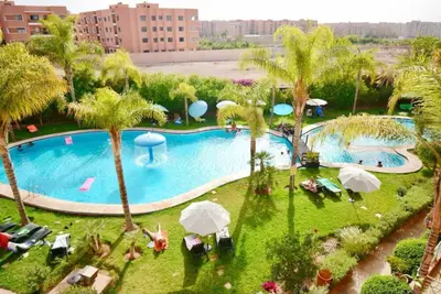 2Br apartment Central location with city view Pool