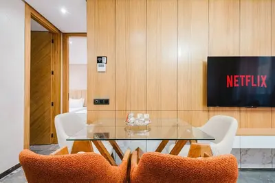 Image de New 2br Ac - 5min from City Center-4/5Guests