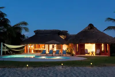 Image de 3-bedroom house in tranquil Santa María Colotepec with Ac