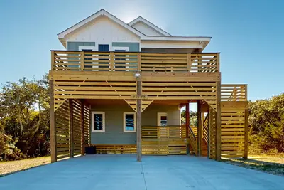 Image de Brand New Upstairs Duplex in Avon, Nc with Full Kitchen and Wifi