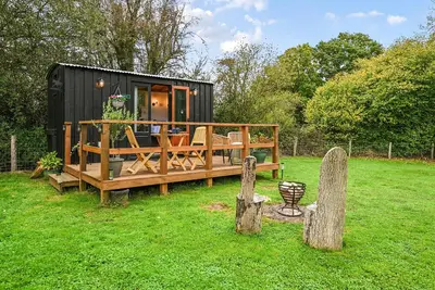 Image de Deer Shepherds Hut -  a holiday let that sleeps 2 guests  in 1 bedroom