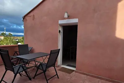 Image de appart 2 ch. climatisé avec terrasse vue Canigó - 4 pers - plage à pied