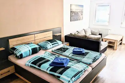 Image de Appartement-Salle de bain privée-Classique-Vue sur la vallée-Fewo 3