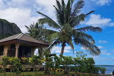 Image de Maupiti- Sea view family bungalow en 1/2 pension